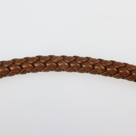 GUCCI Brown Leather Bamboo Shoulder Bag - Picture 6 of 10